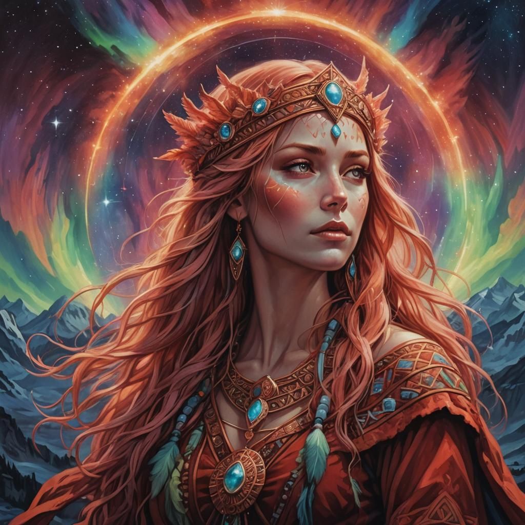 Aurora Borealis Goddess #12