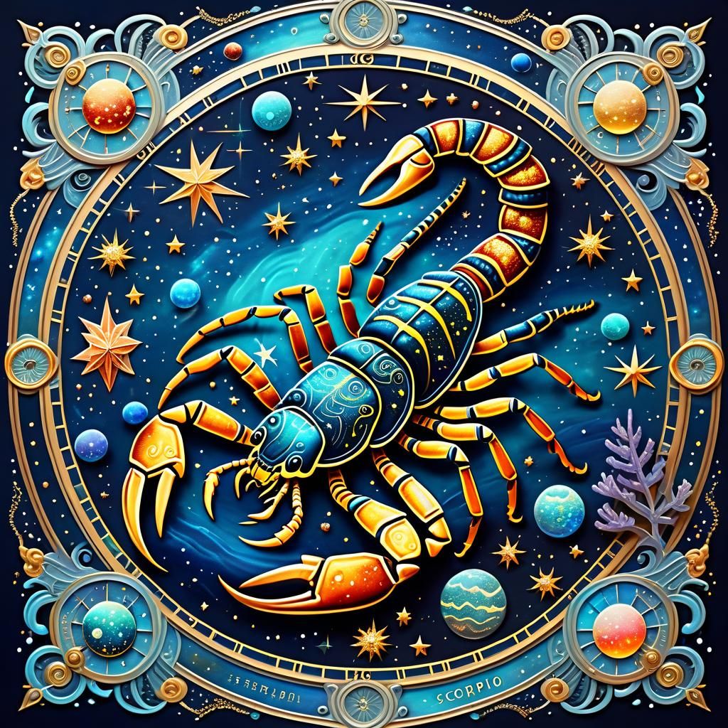 Scorpio ♏️ - AI Generated Artwork - NightCafe Creator