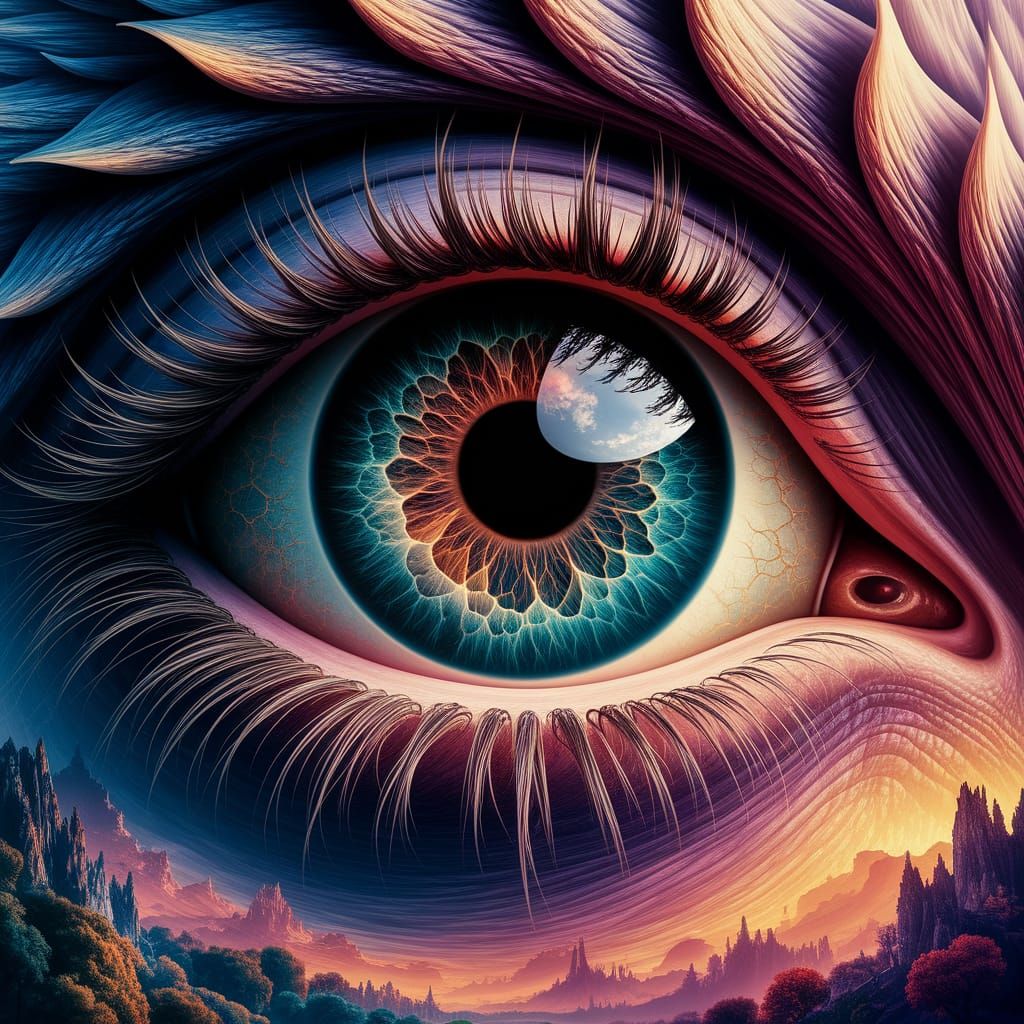 Enchanted Iris Reveals Vibrant Fantastical World