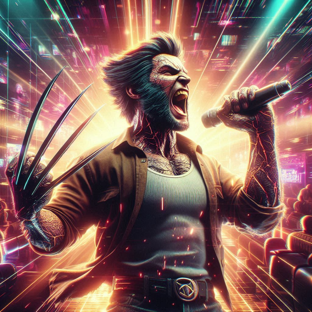 Dusty Traveler Singing His Song