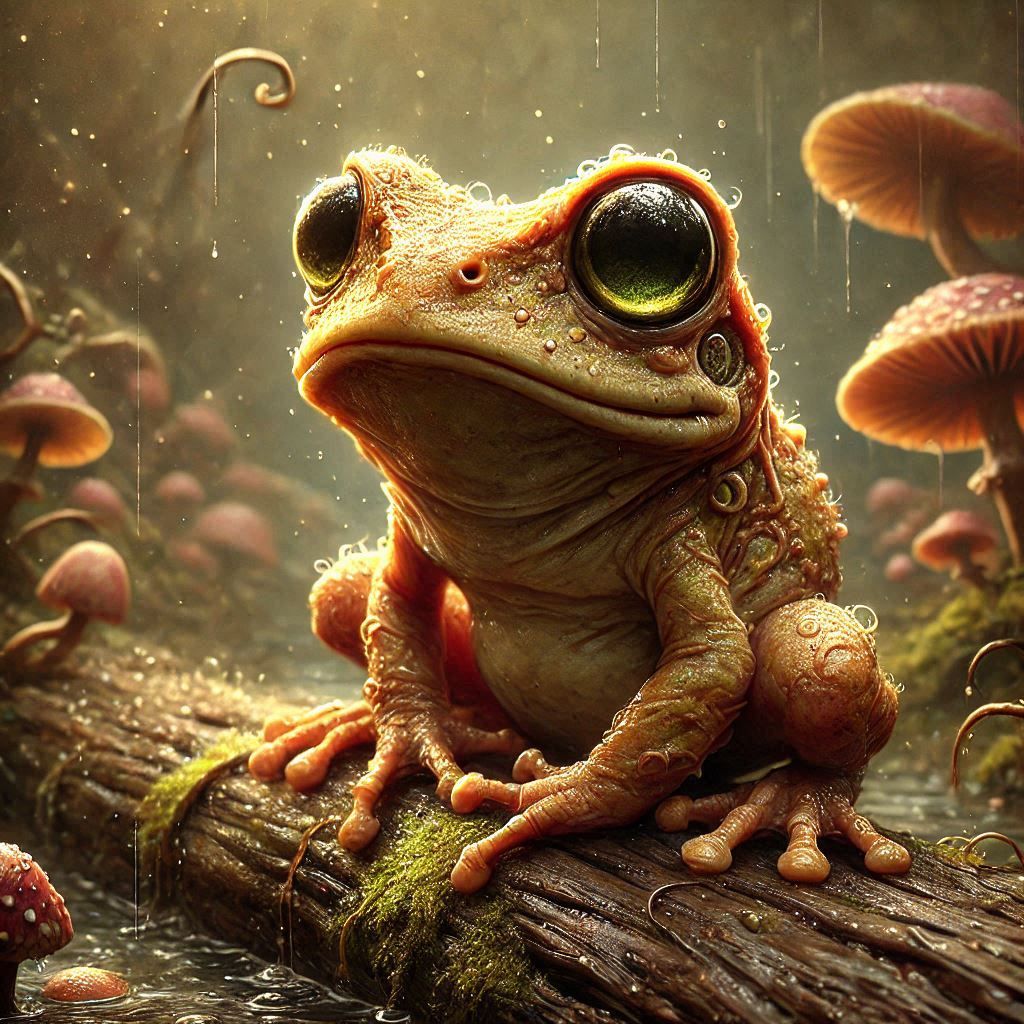 adorable fairy-tale fantasy creature portrait..