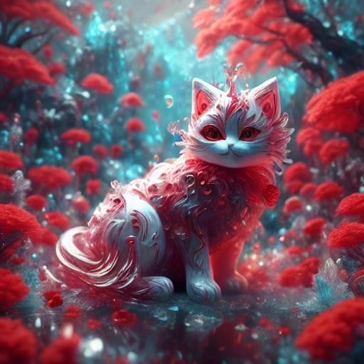 <lora:Crystals:1.0> cat