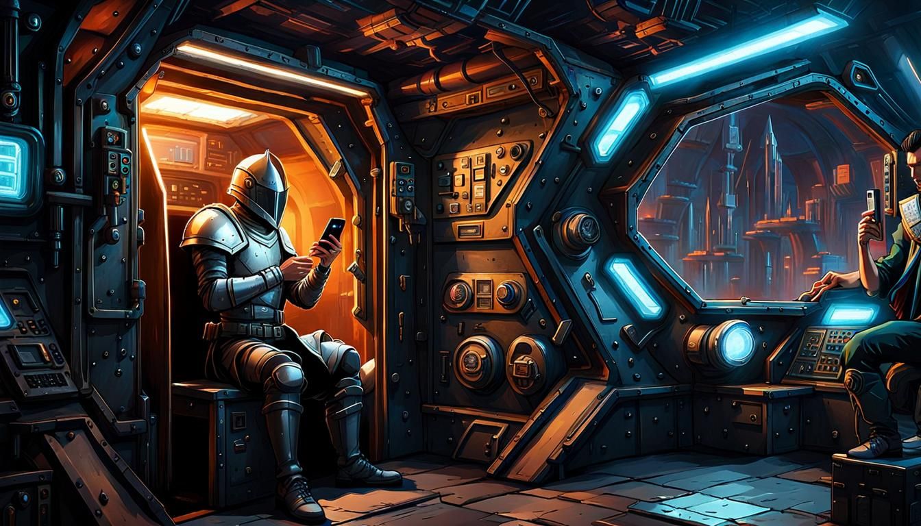 Medieval Sci-fi Fusion  by @Willow