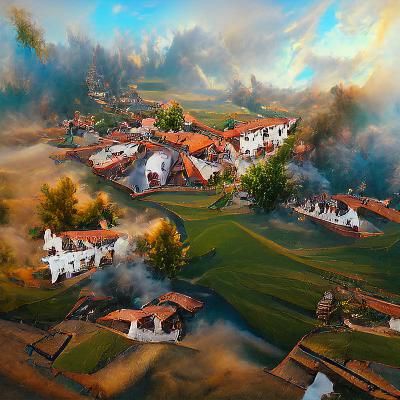 Village in German 1945