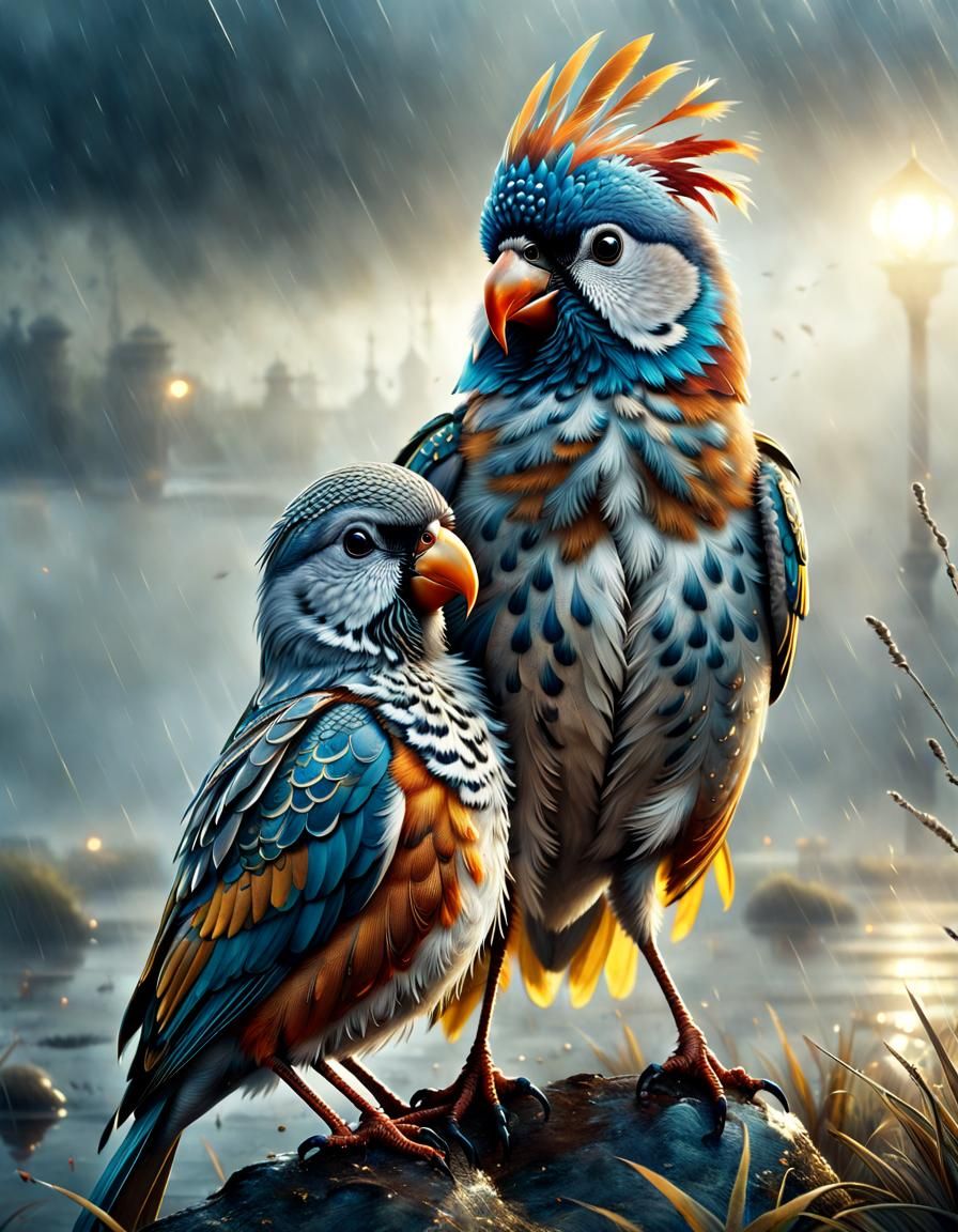 Two birds