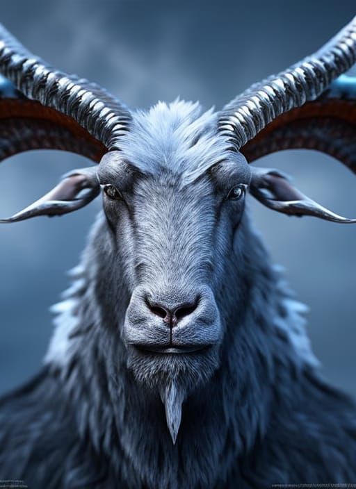 Mighty goat - AI Generated Artwork - NightCafe Creator