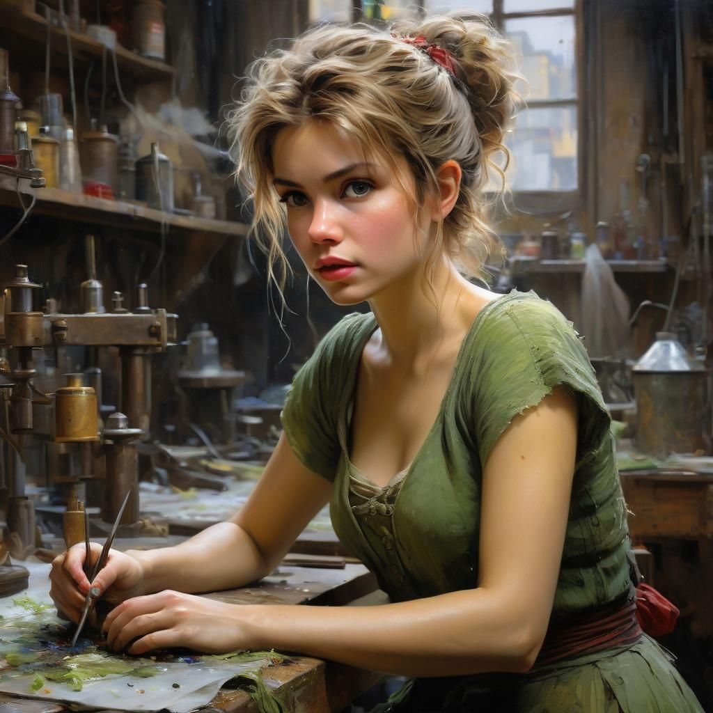 The effects of excessive industrialization : working poor during the Belle Époque  by @Coco Lasticot