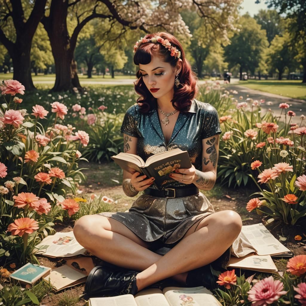 The Lady is a Reader