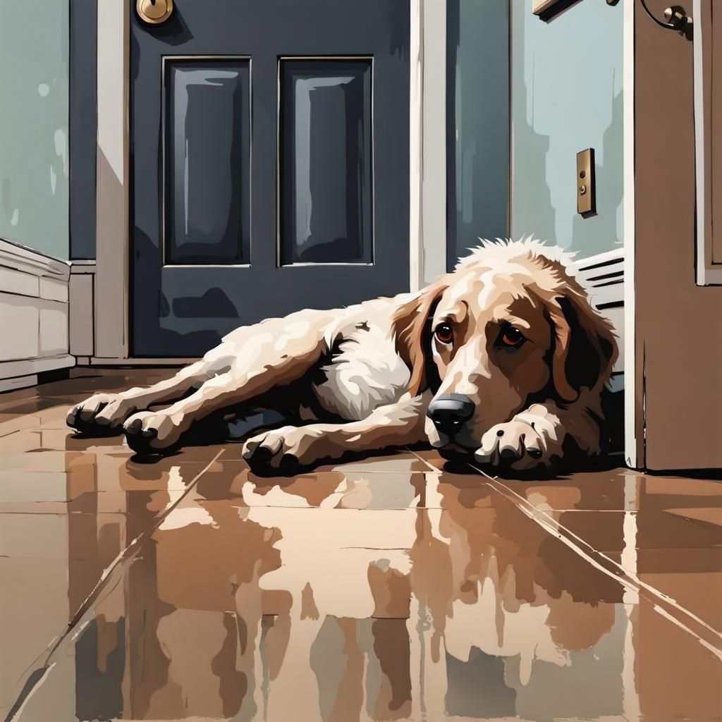 Waiting for a walk….  by @GreenNails 