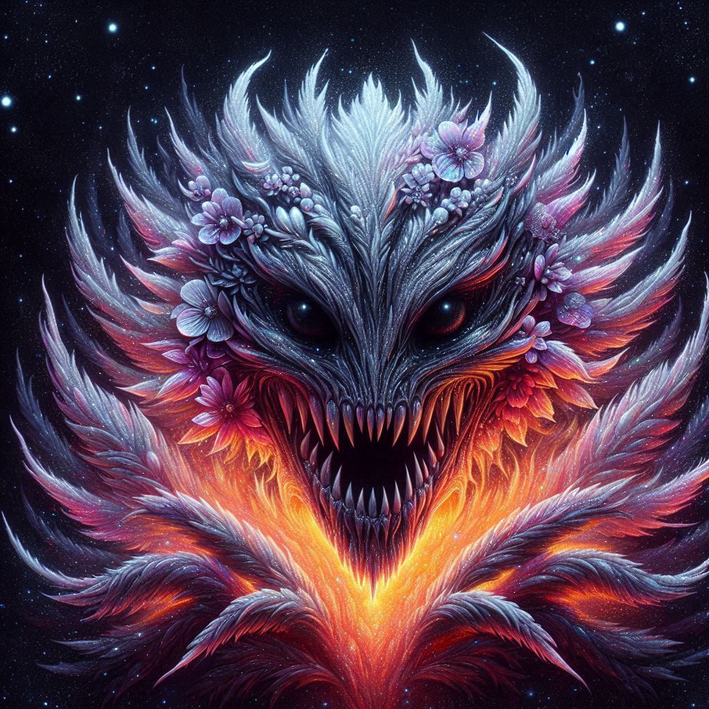 Flower Petal Halloween