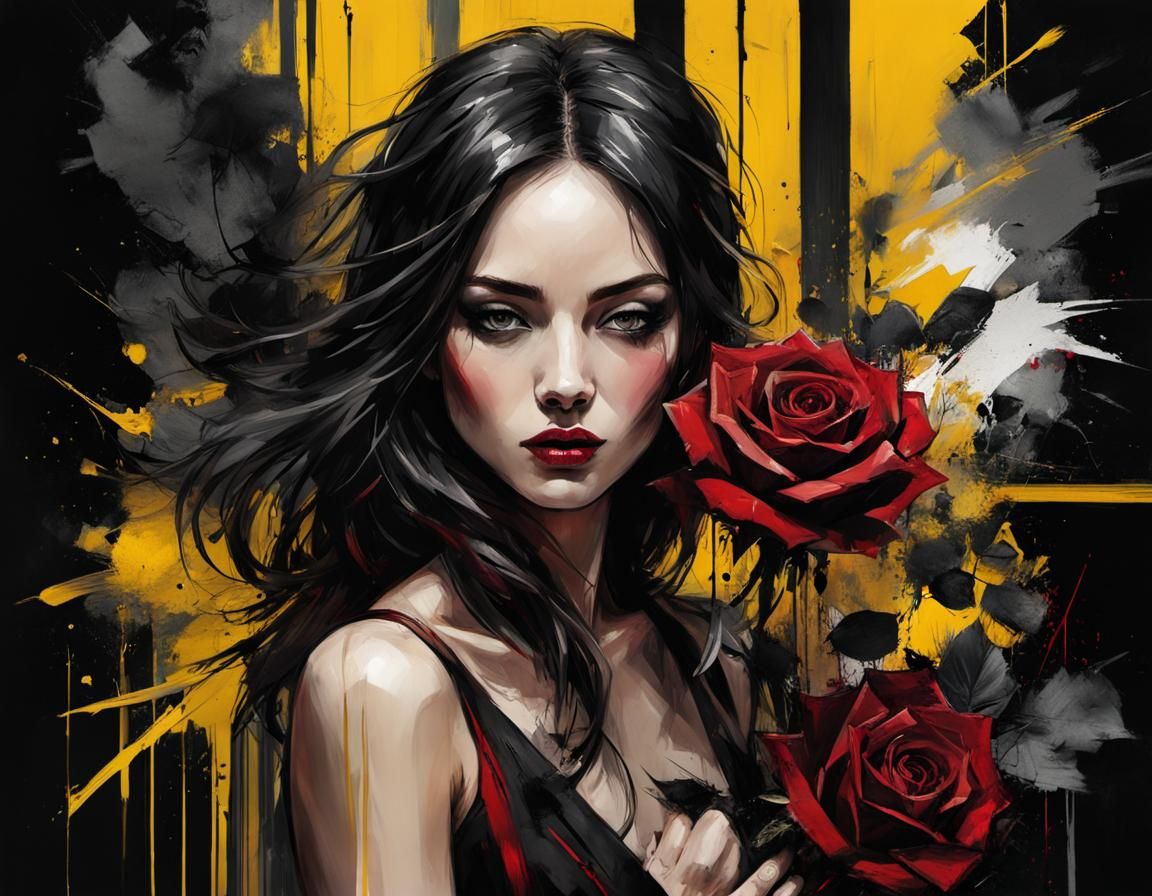 Roses are for beautiful women