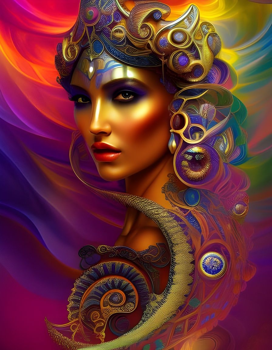 Rainbow Goddess