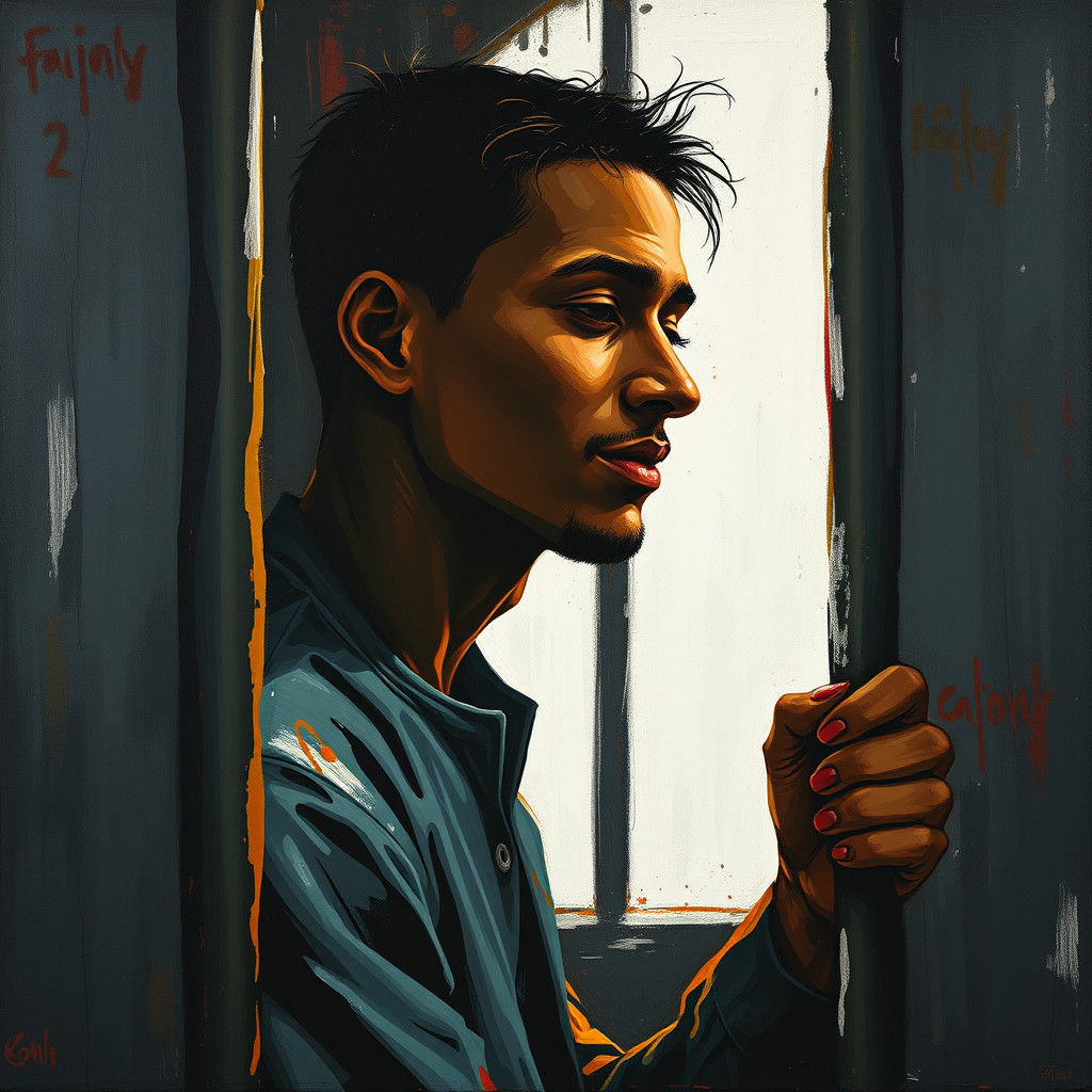 Liberated Joy: Contemplative Portrait in Prison
