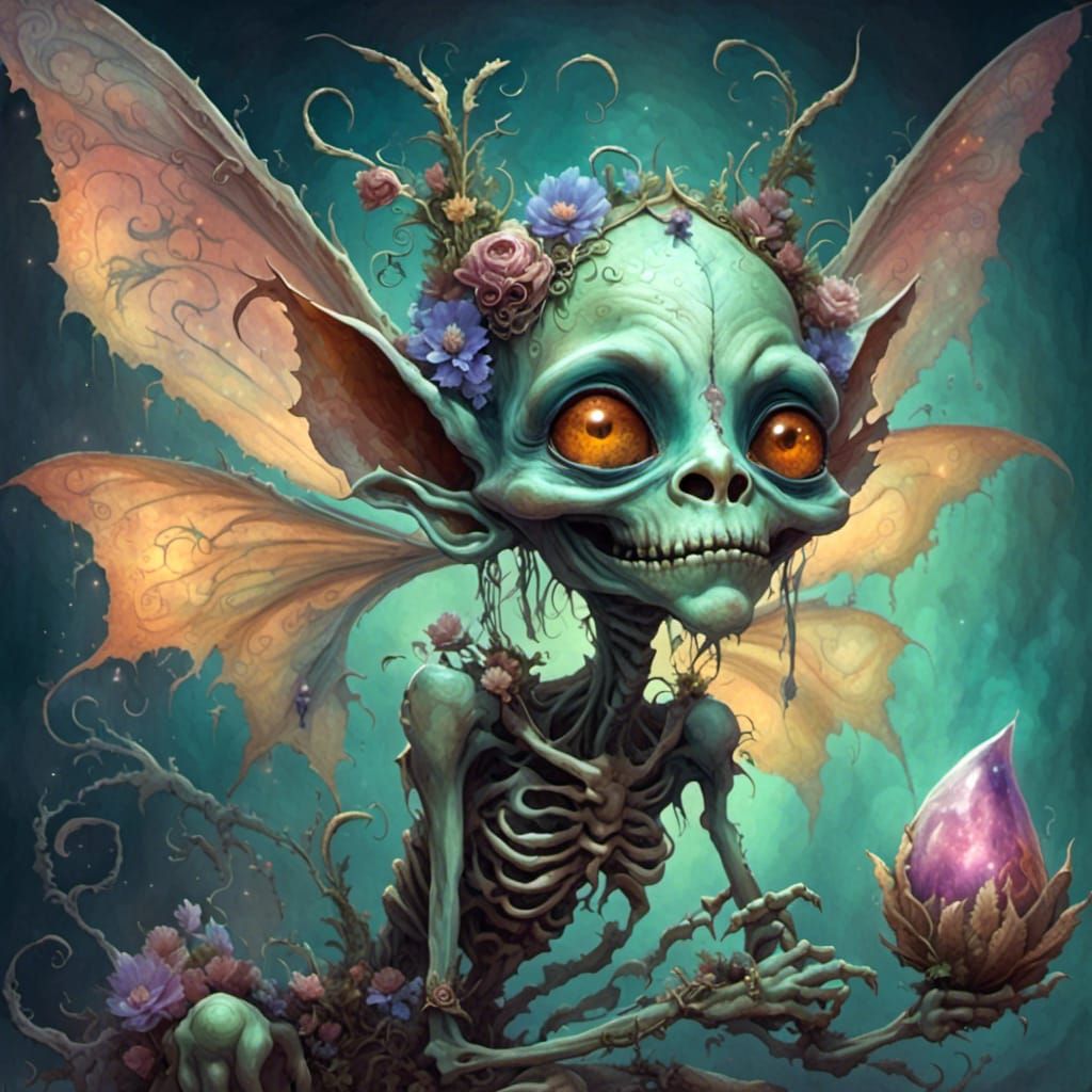 <lora:Dreamy Watercolor:1.0> goblin