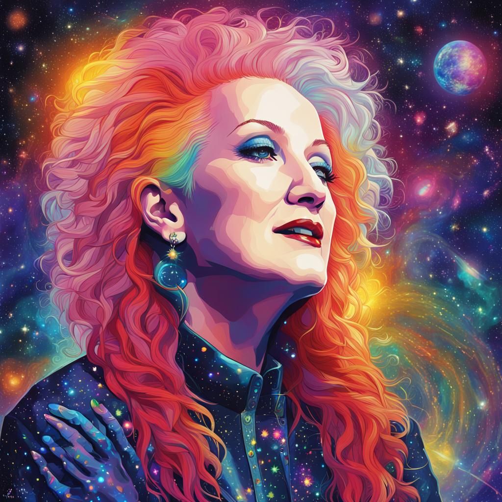 Singer "Cindi Lauper"