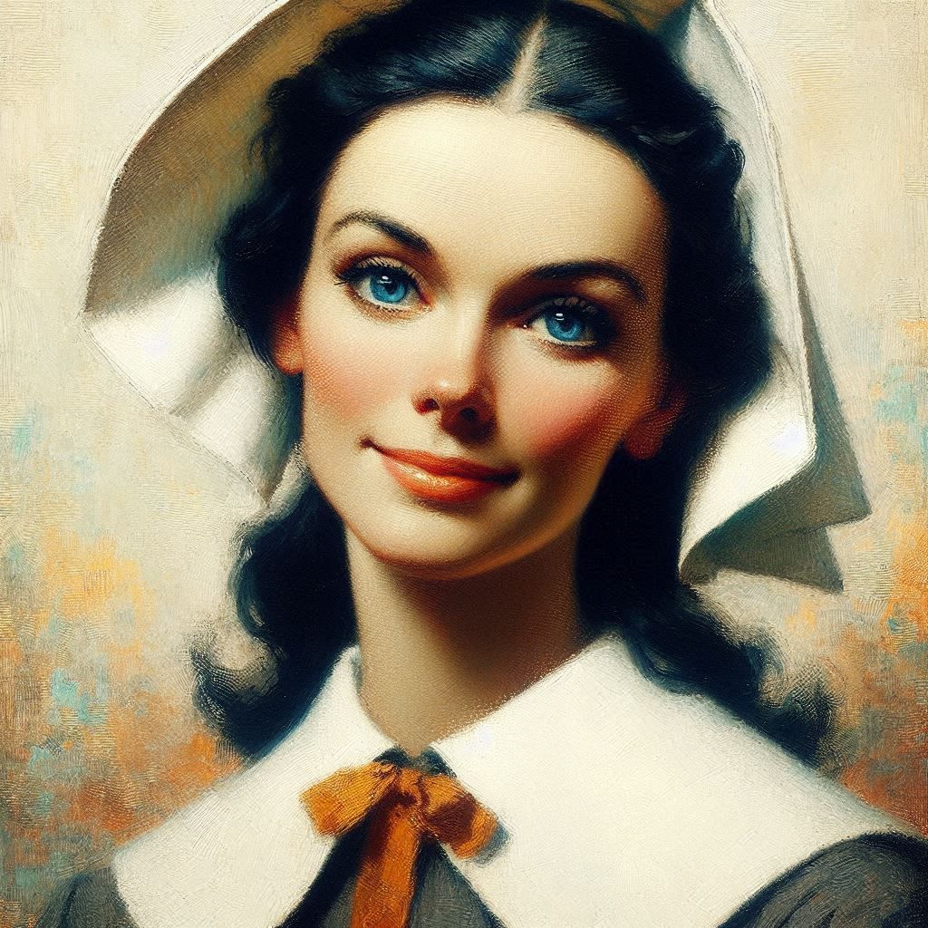 "Portrait" A Tribute to Norman Rockwell