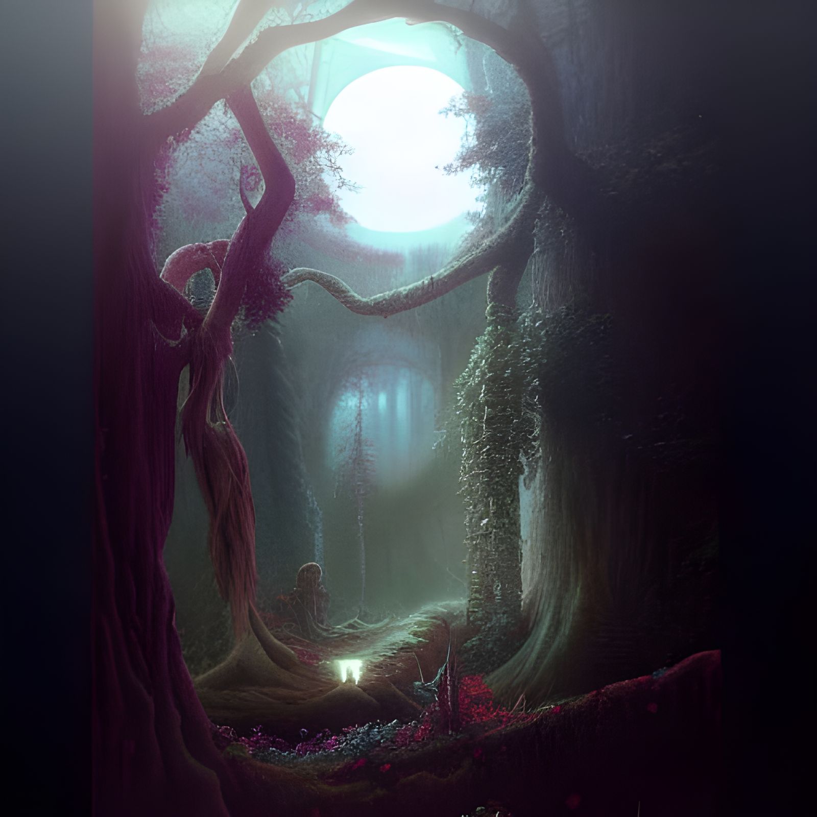 Fallow mystic forest goth dream Ferdinand Knab gothic art my...