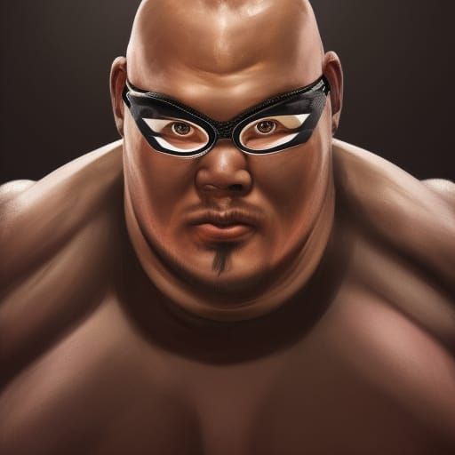 Whitewhale superheavyweight wrestler