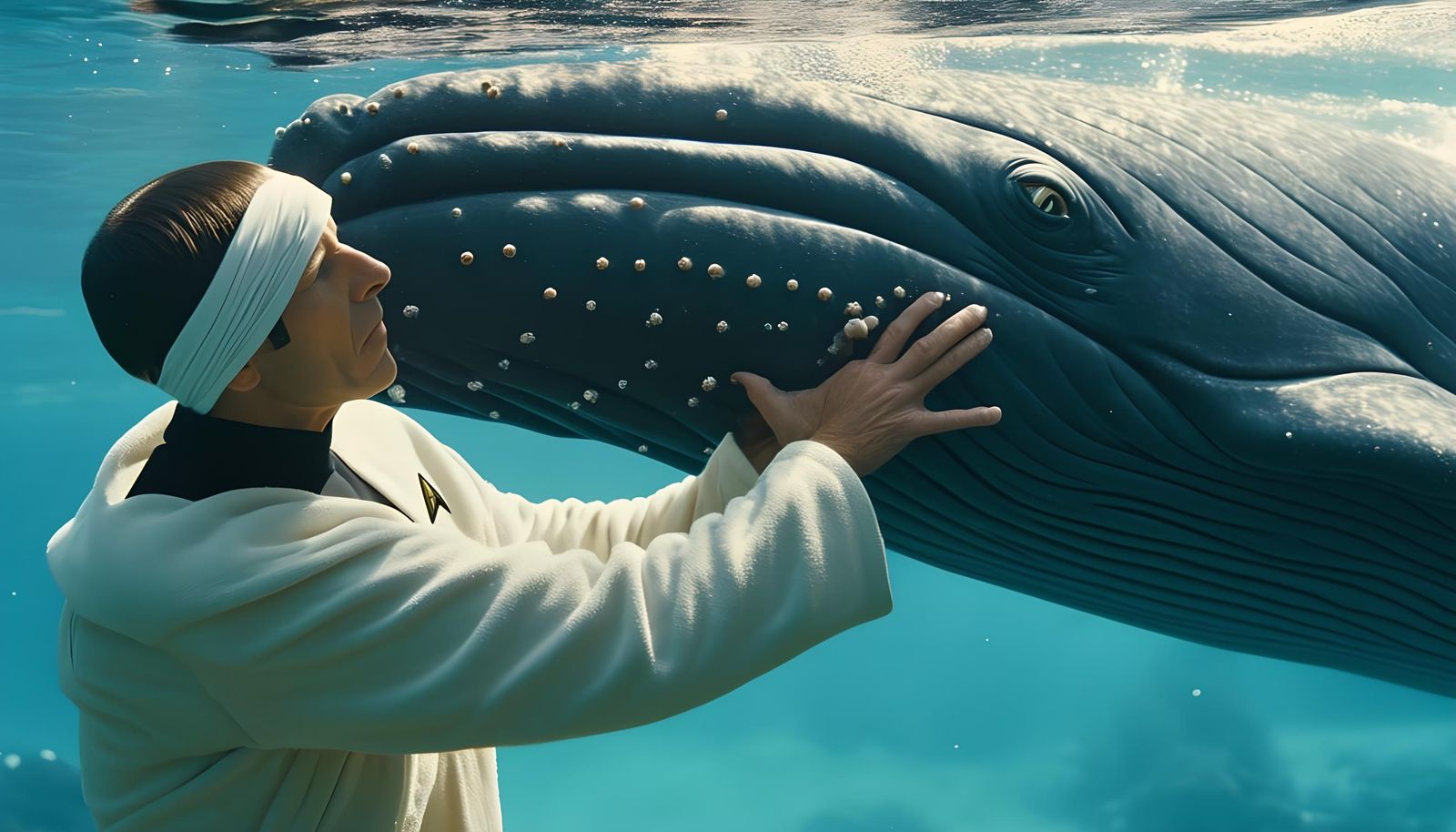 Star Trek IV: The Voyage Home  "Gracie is pregnant"