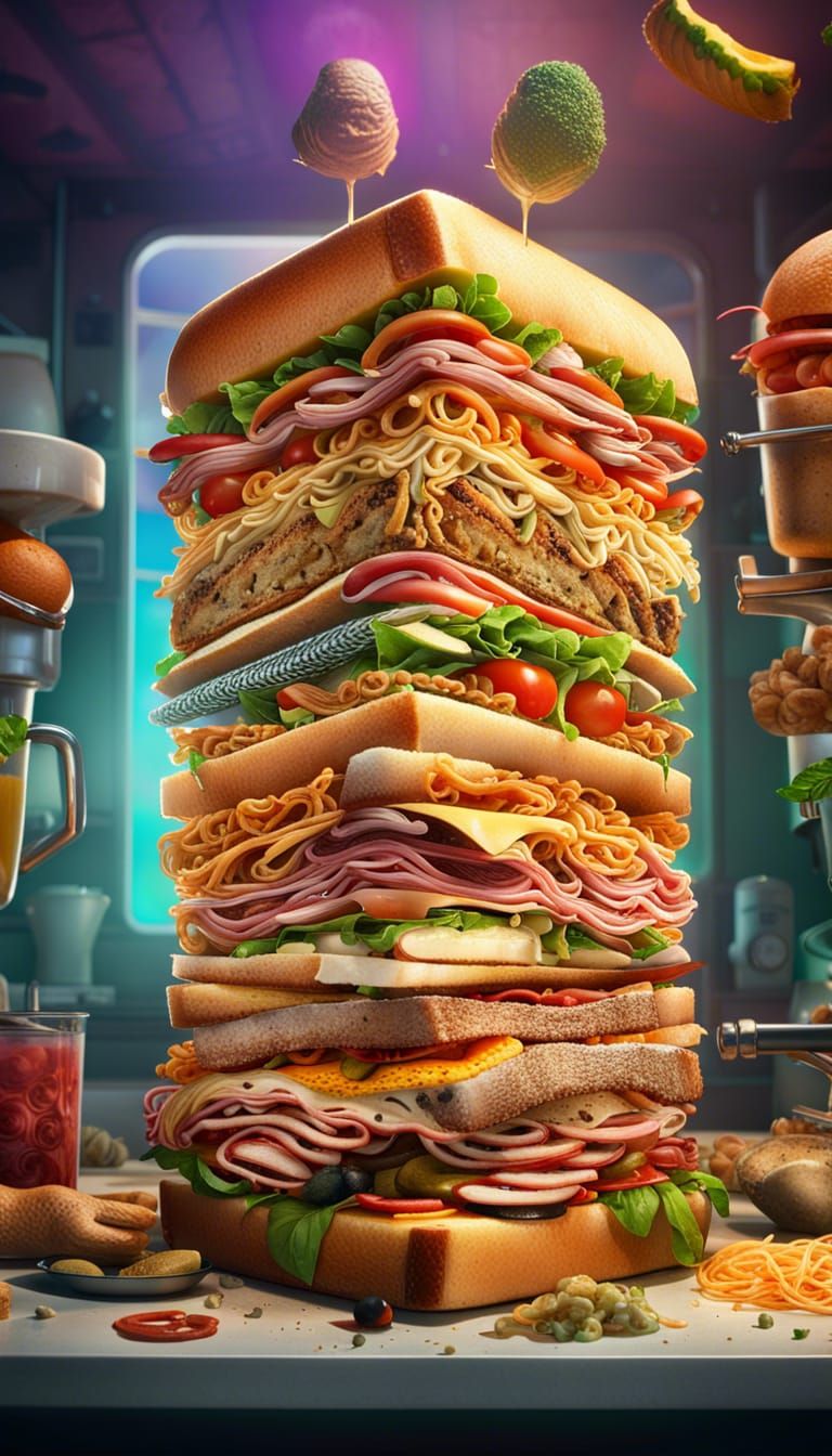 Skyscraper Sandwich