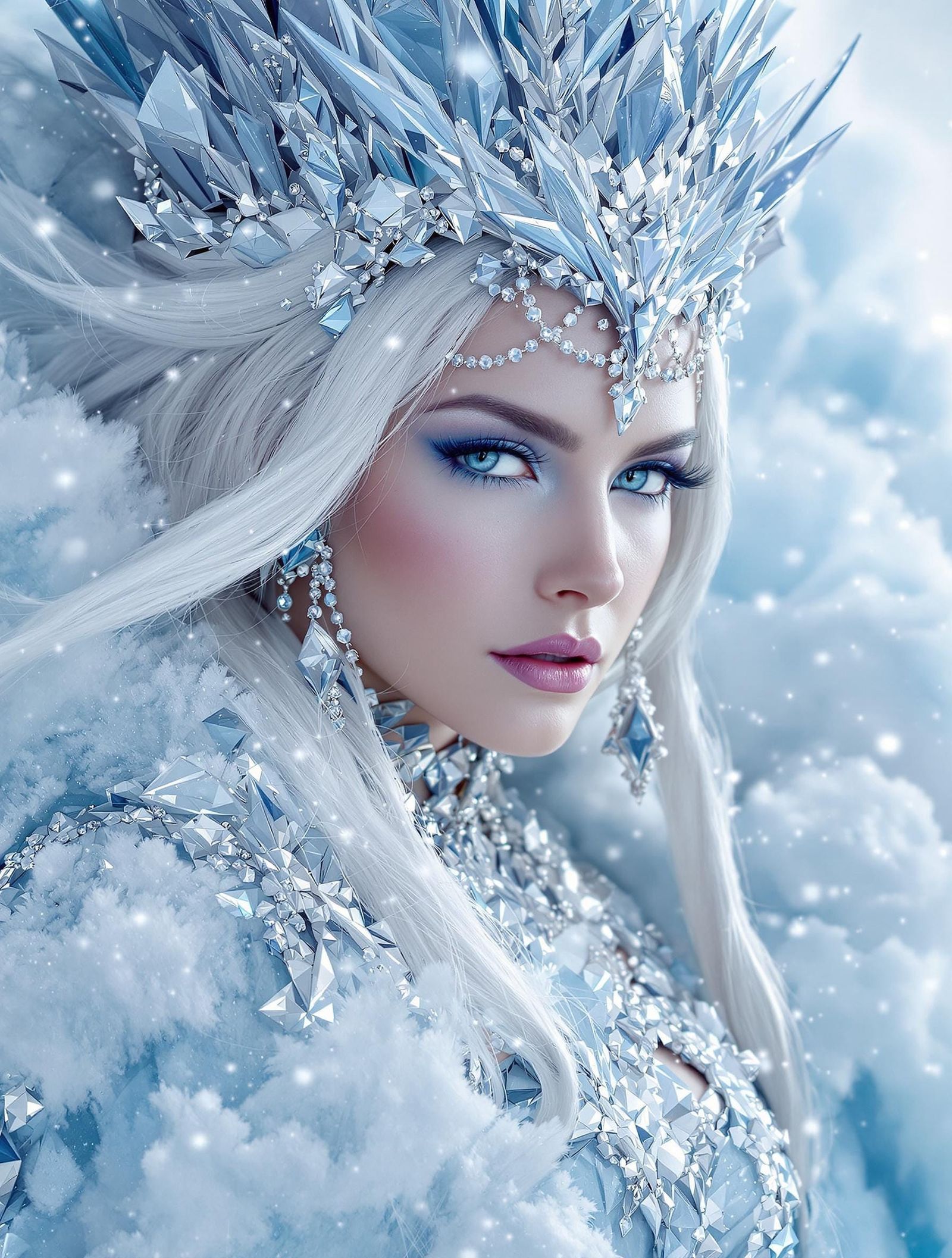 Ice Queen  by @WhatDa