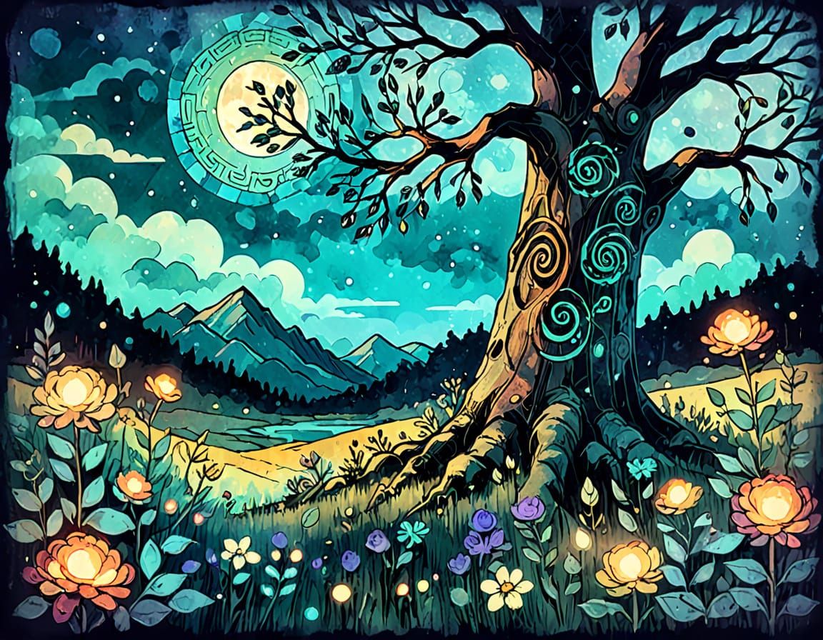 Where Light Takes Root  by @Helix