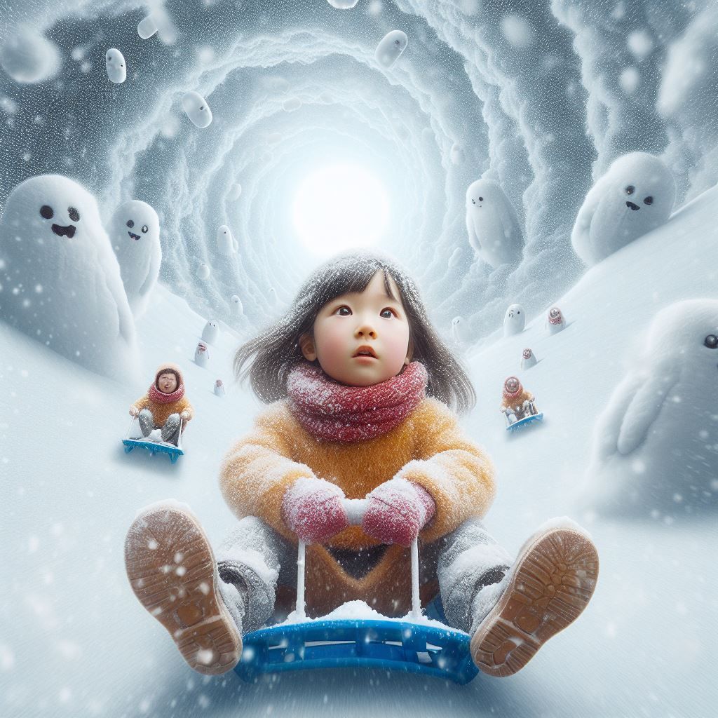 Magical snowman world