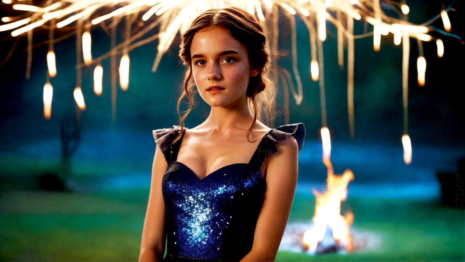 Rumi Ren - Glitter in the air series.