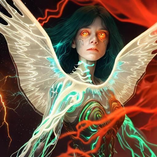 Psychedelic, Surrealistic, Weird, Beautiful, Elegant, Glamorous, Exciting, Vibrant, Vivid, Photorealistic, Cinematic, Maximalist, Perfect,...