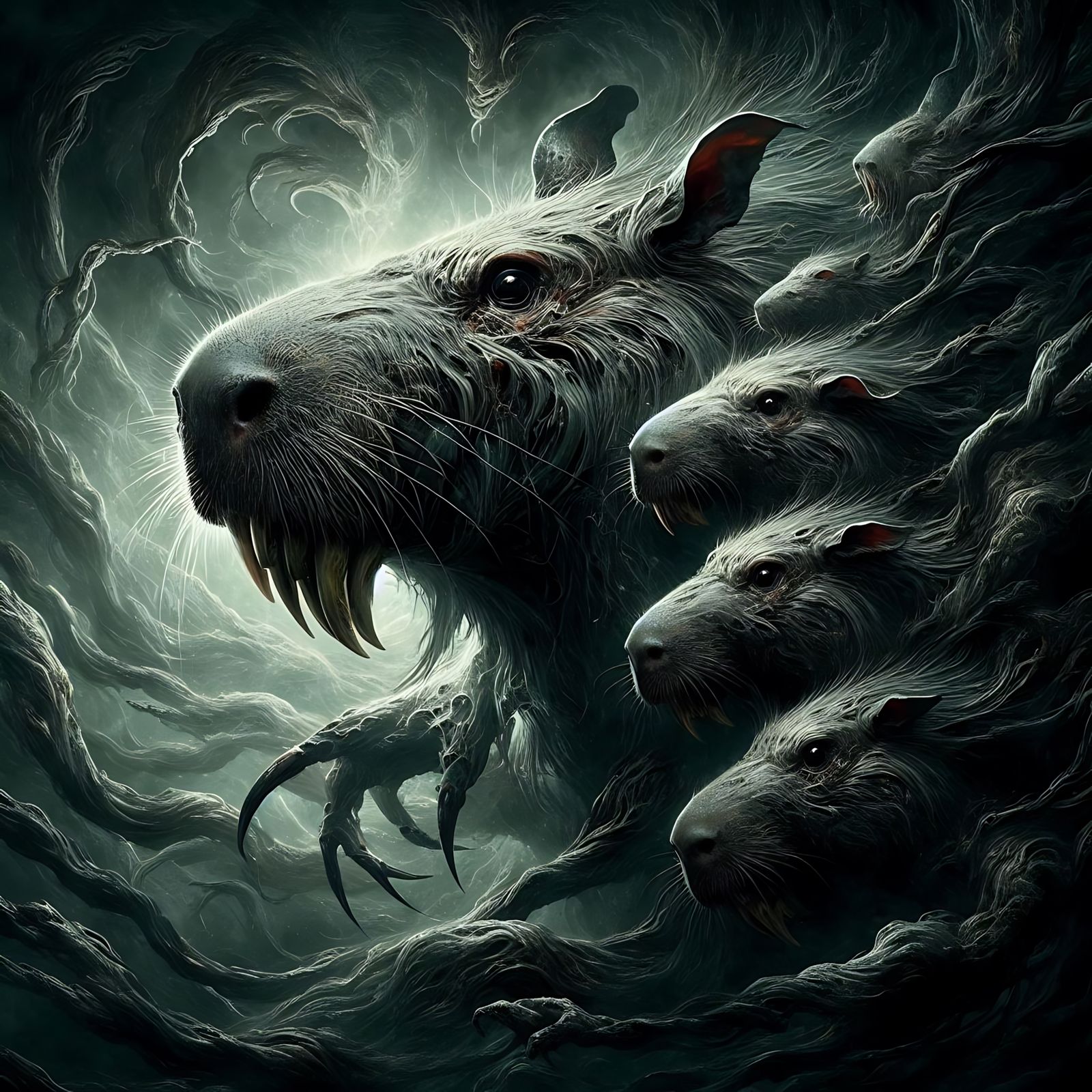 Evil twisted capybara entity (Uploaded)