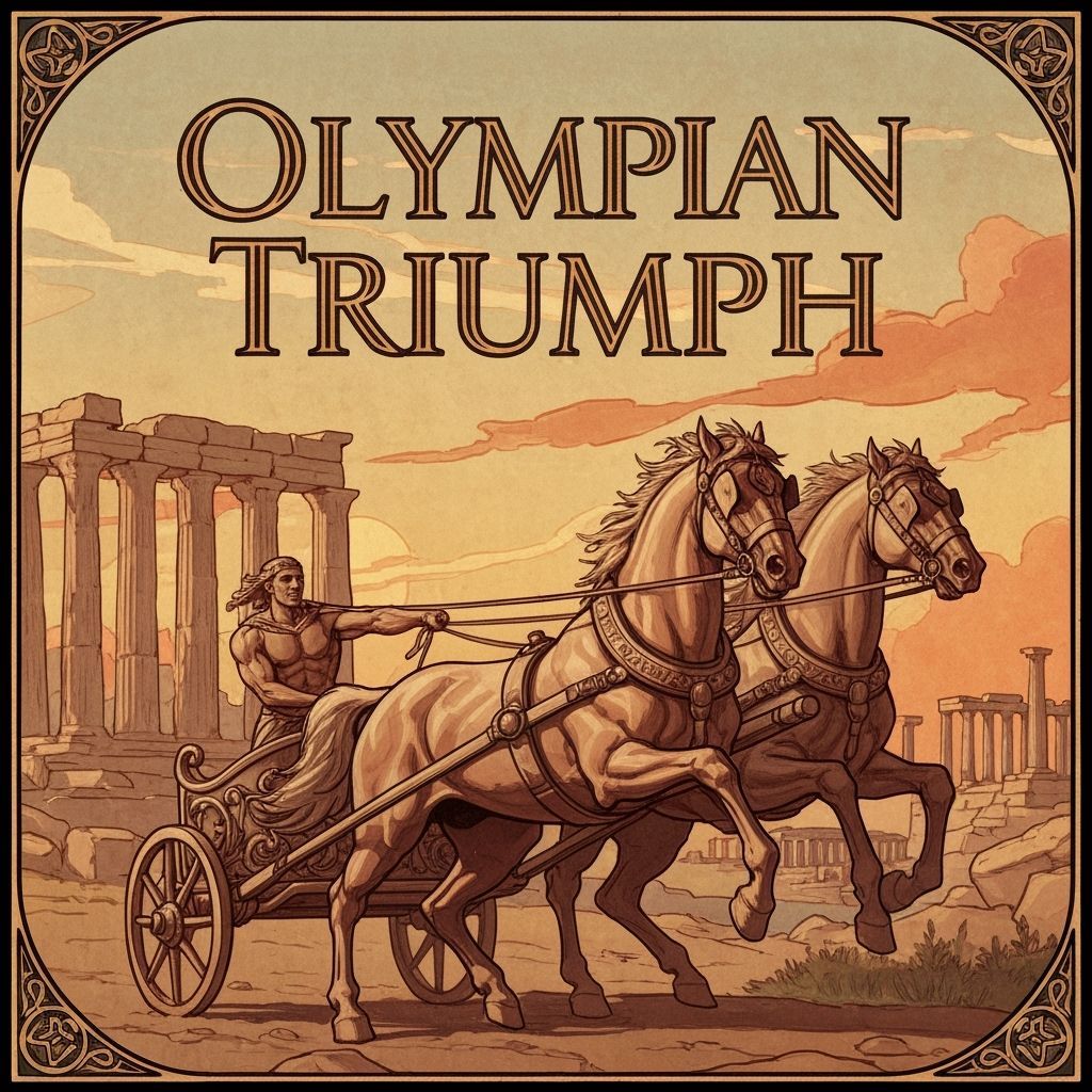 Olympian Triumph  by @Ravenscar
