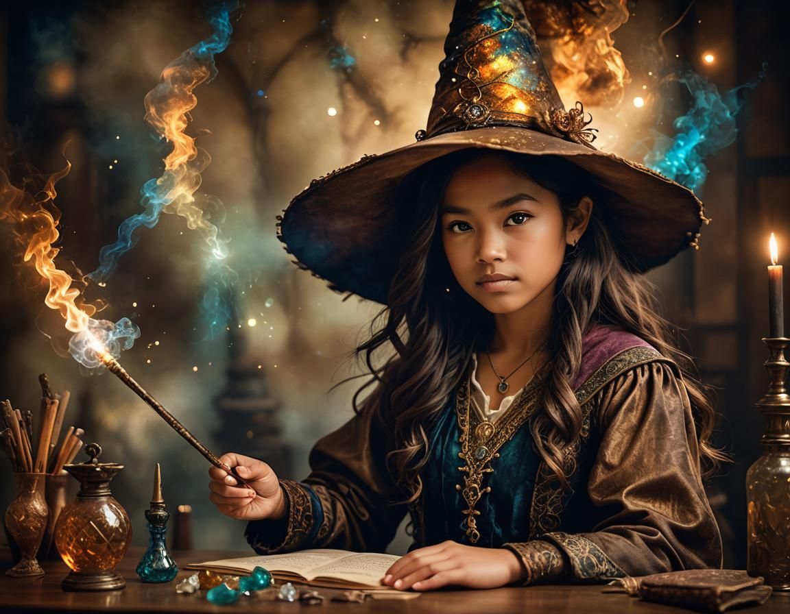 Study and magic   by @Kuiken