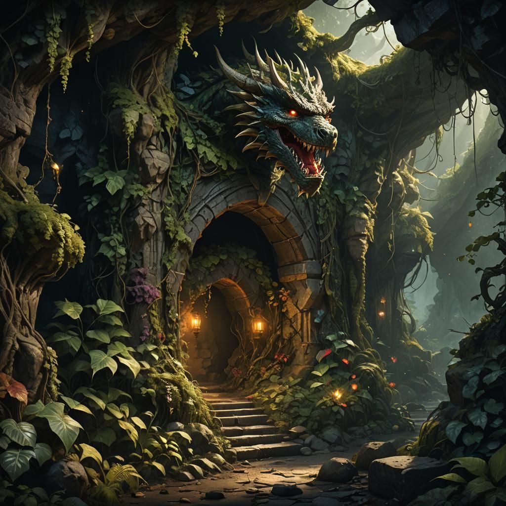 Dragon's lair  by @Tommy Douglas