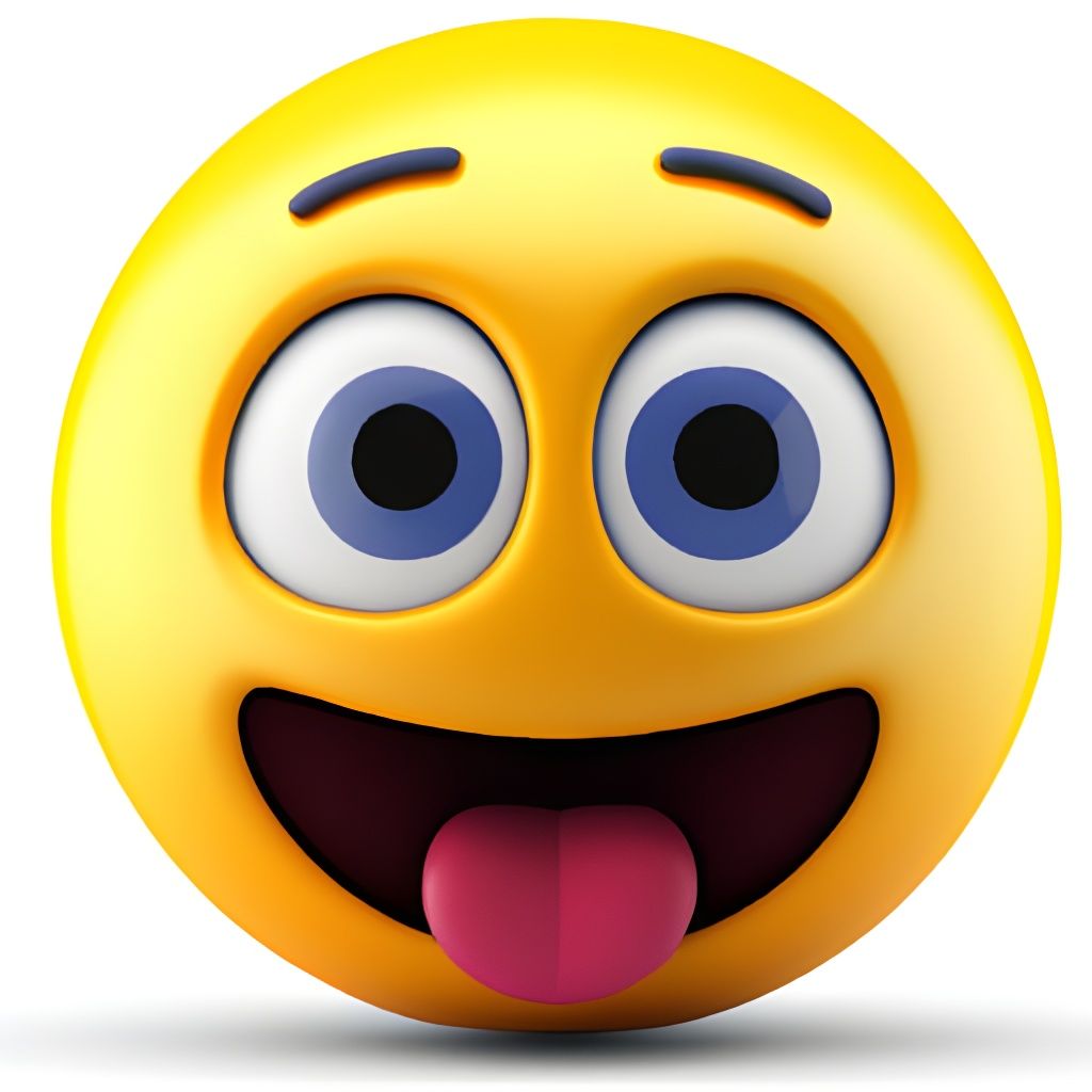 3D Hopeful Yellow Emoji