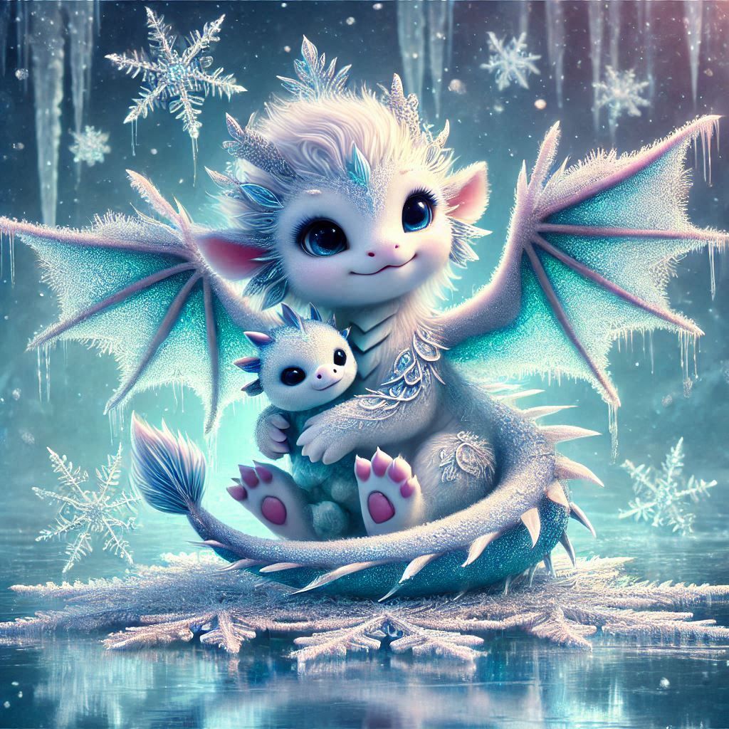 Adorable dragons