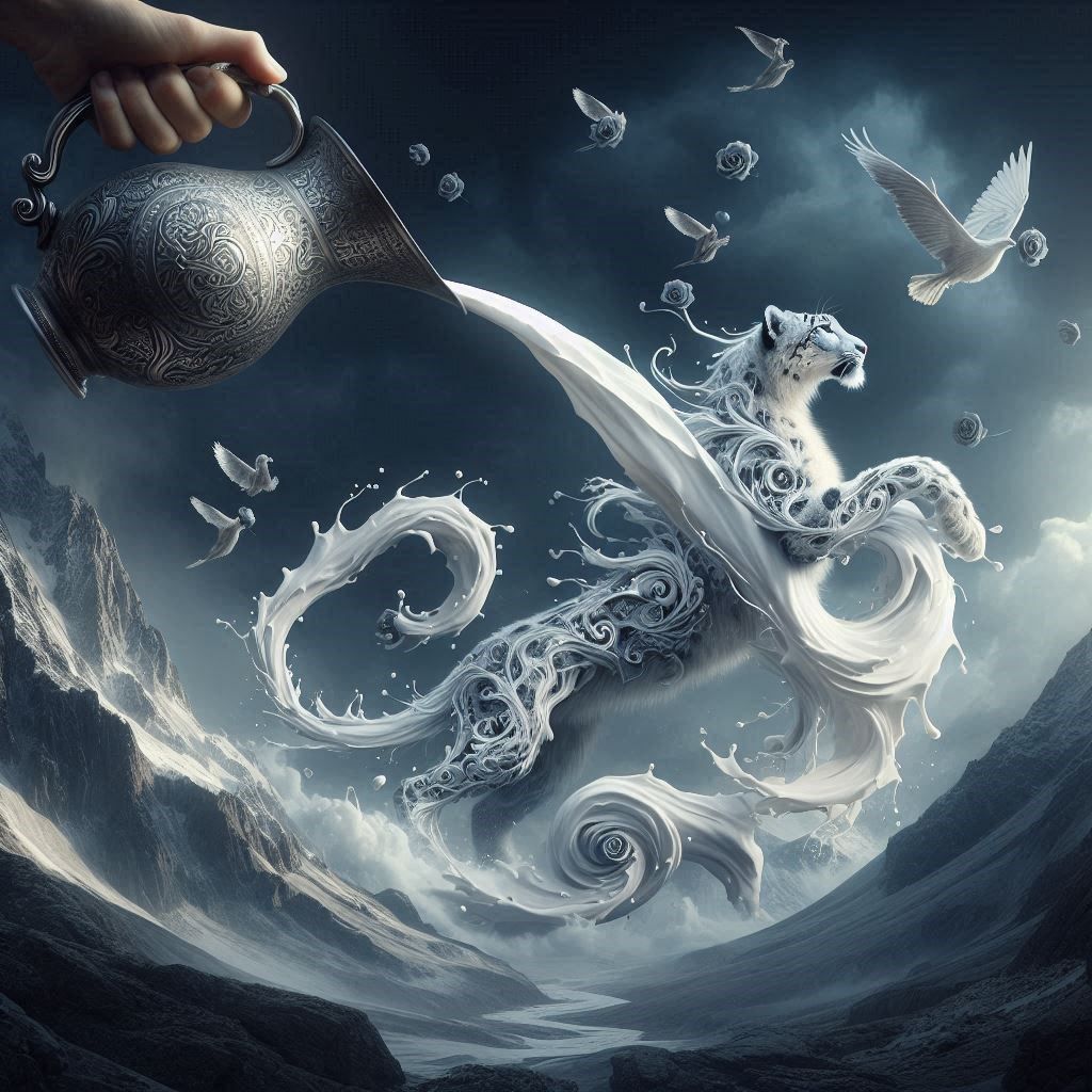 Milk Snow Leopard #2