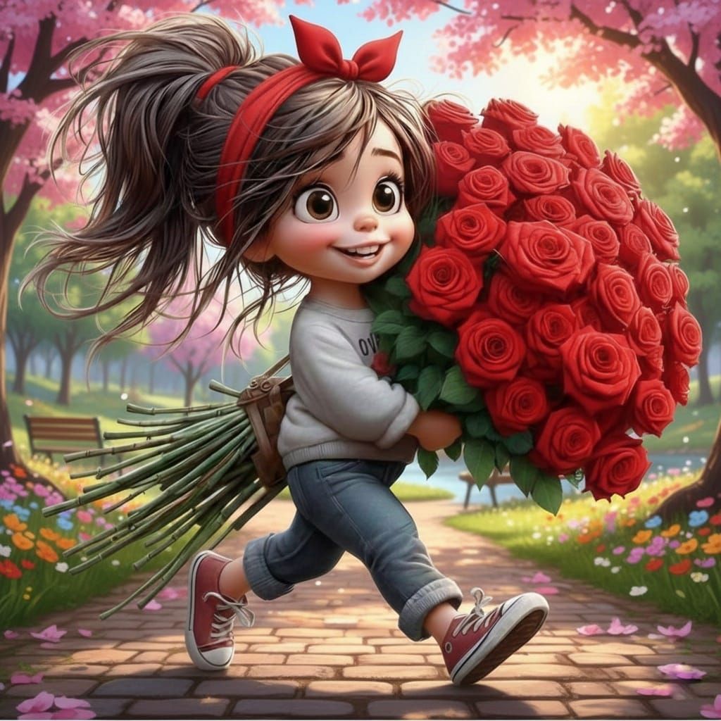 ​„Ein Lächeln sagt mehr als tausend Rosen“