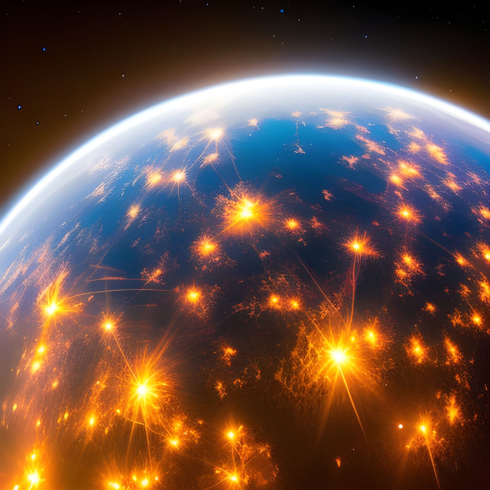 In an alternate timeline, the earth sees its end.