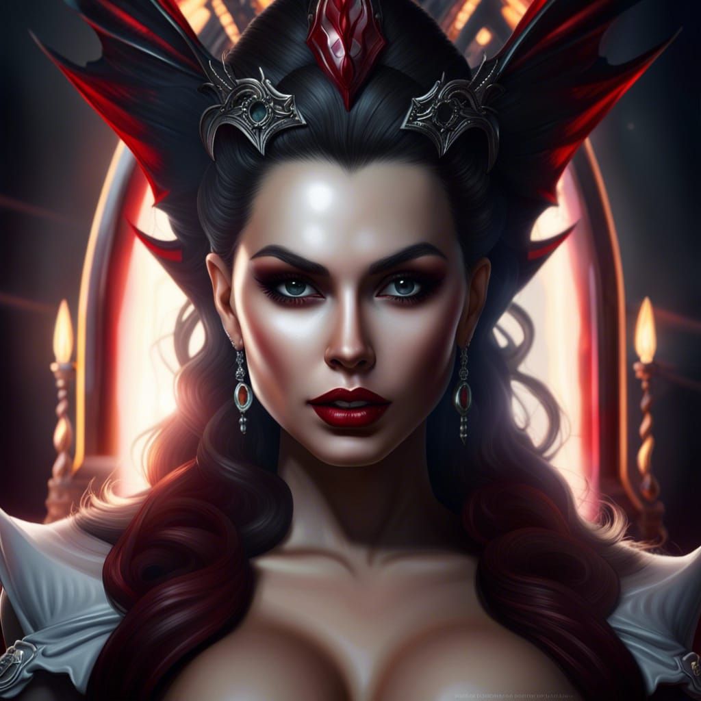 The Vampire Queen - AI Generated Artwork - NightCafe Creator