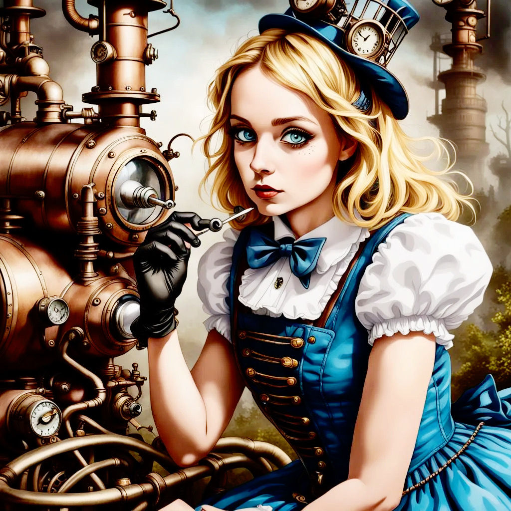 Steampunk Alice