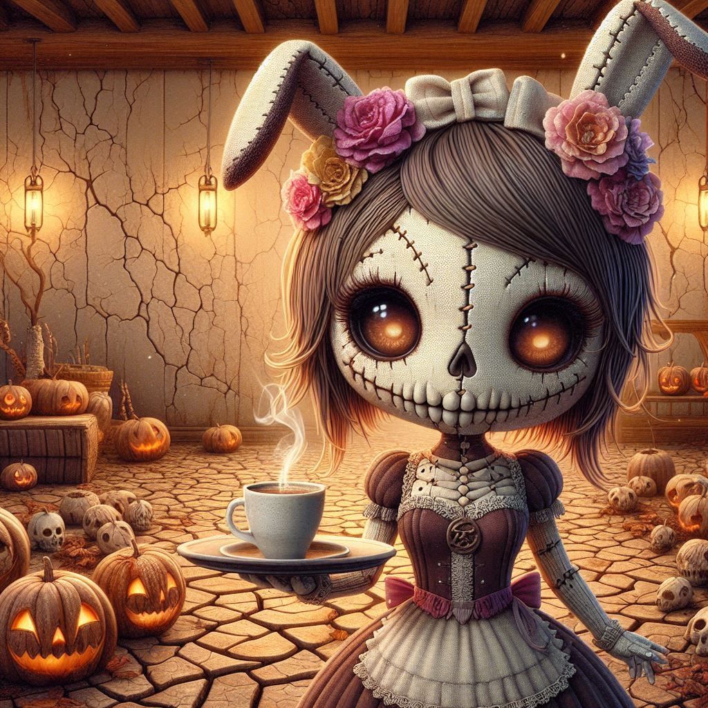 ex-waitress is still servin' coffee