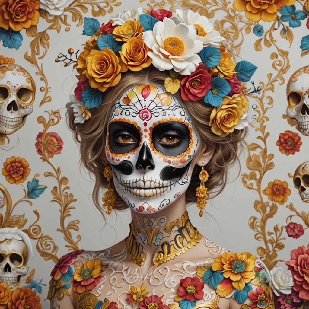 Sugar Skull Woman #272