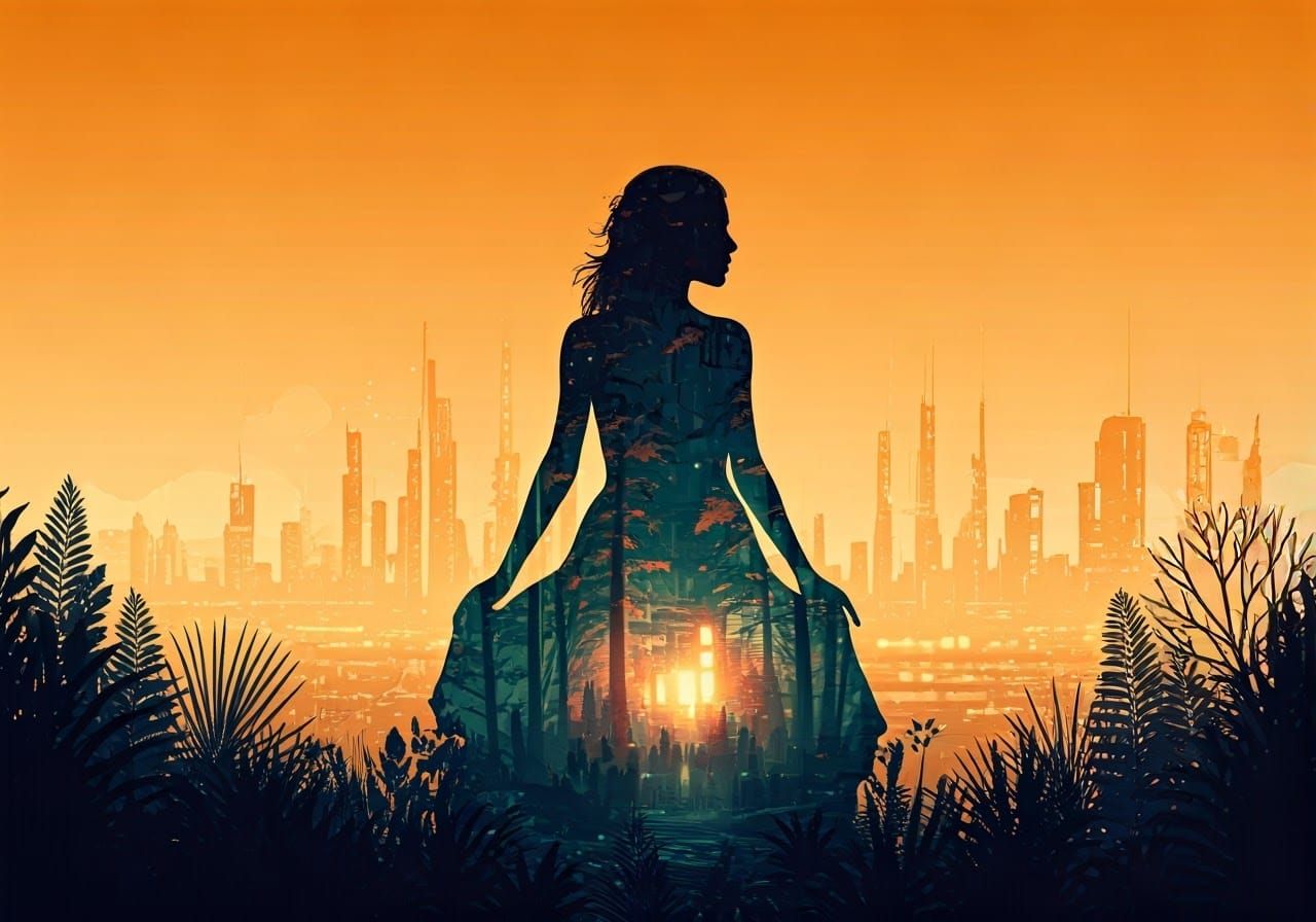 two worlds  by @dai suki