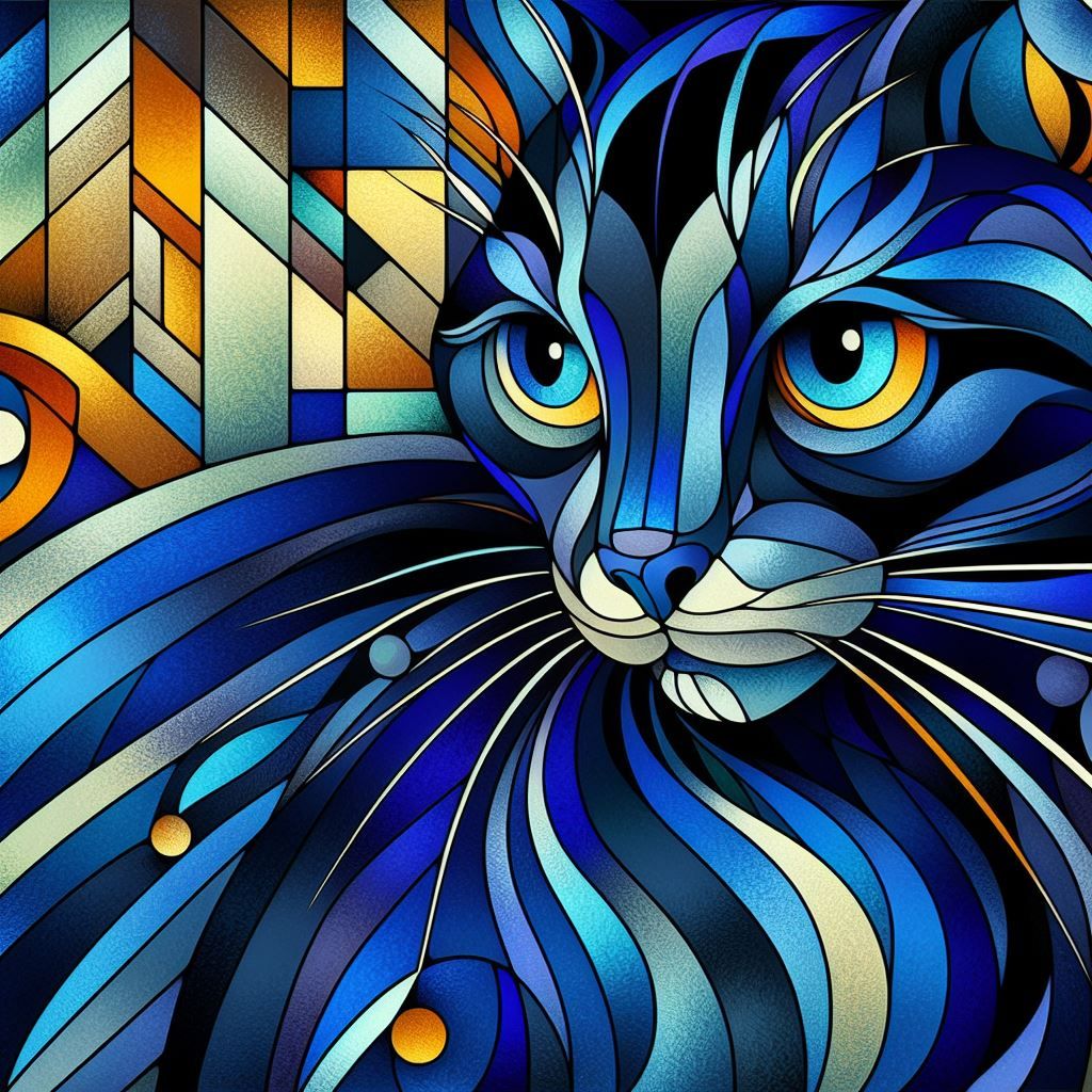 Indigo cat