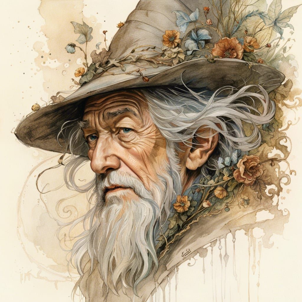 Gandalf the Grey  by @Pez
