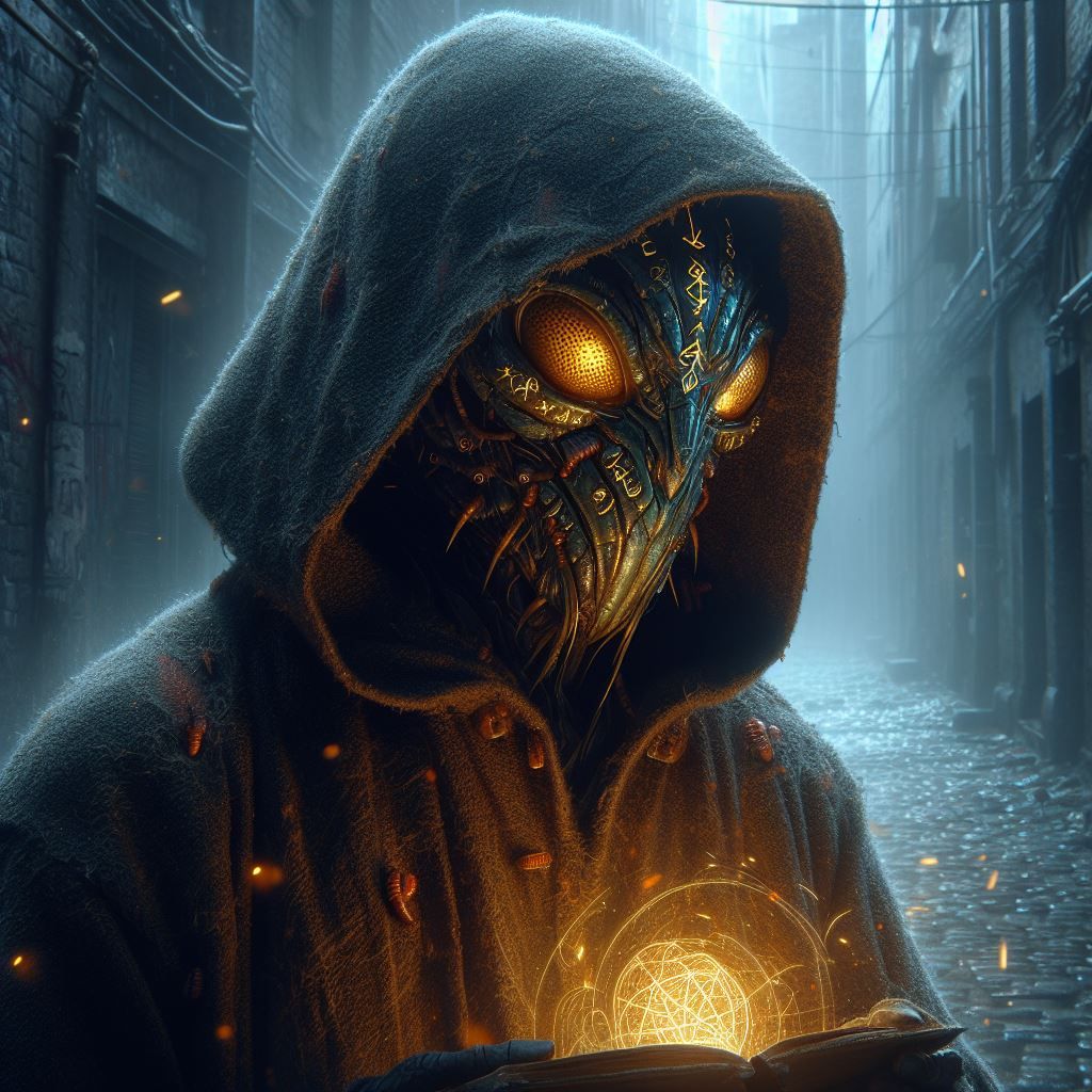 Insectoid Rune Wizard 2199