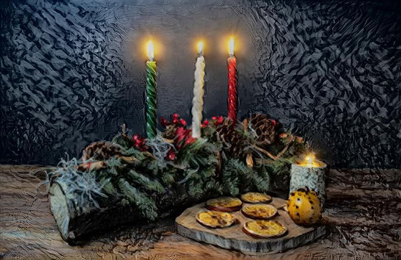 Yule log