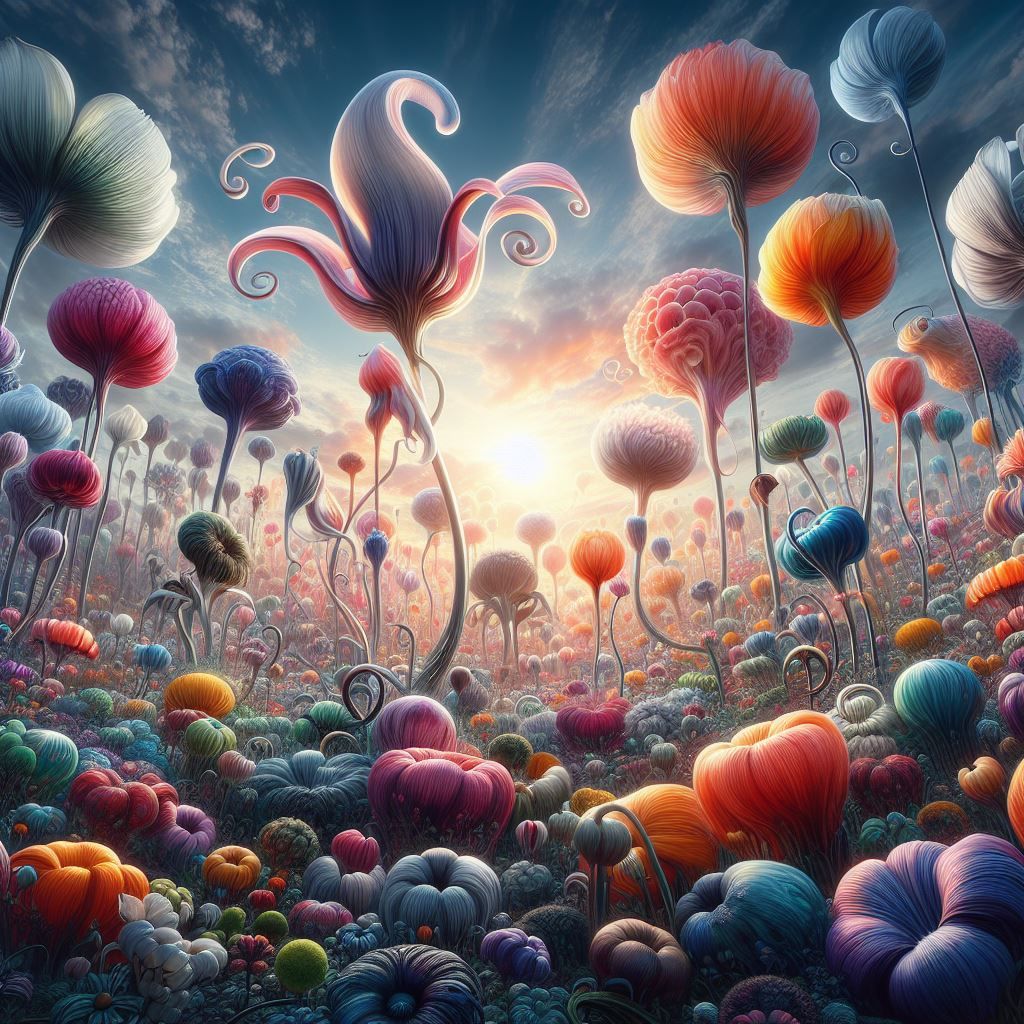 Fantasy Flora  by @ragegranny