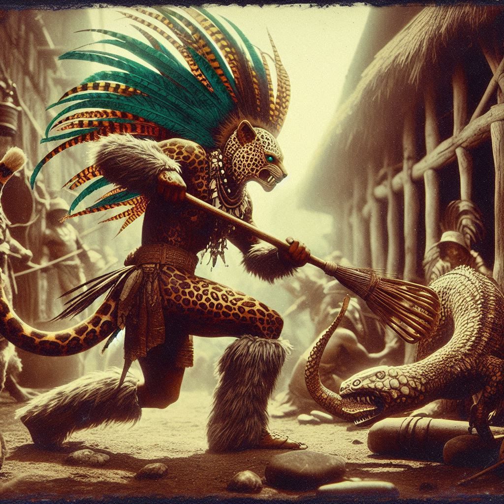 "jaguar pizzaria" restaurant artwork