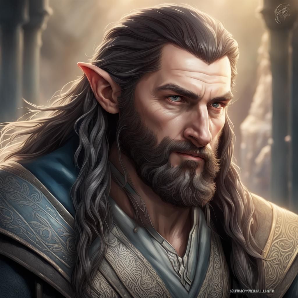 Thorin from the hobbit - AI Generated Artwork - NightCafe Creator